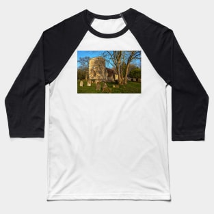 Chaddleworth  Church in Early Spring Baseball T-Shirt